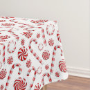 Search for peppermint candy tablecloths Red