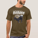 Search for honey badger tshirts Badass
