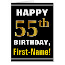 Search for 55th birthday cards 55 years old