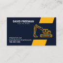 Search for excavation business cards Excavator