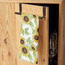 Search for sunflower decor kitchen towels Brown