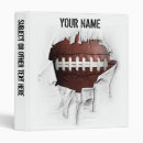 Search for football binders Quarterback