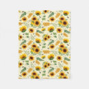 Search for sunflower blankets Watercolor