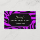 Search for zebra print business cards Contemporary