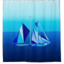 Search for sailboat shower curtains Navy blue