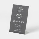 Search for wifi password signs Be our guest
