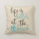 Search for beach pillows Turquoise