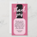 Search for polish thank you cards Pink
