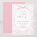 Search for toile baby shower invitations Vintage