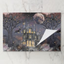 Search for halloween placemats Full moon