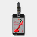 Search for high heels luggage tags Red