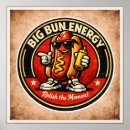Search for hot dog posters Retro