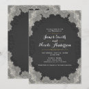 Search for leather and lace invitations Rustic
