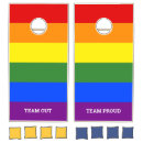 Search for gay cornhole sets Stripes