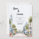 Search for charleston invitations Watercolor