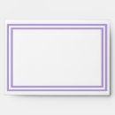 Search for lavender envelopes White