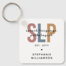 Search for slp keychains Speech therapist