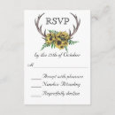 Search for sunflower wedding rsvp cards Floral