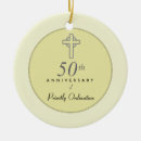 Search for 50th anniversary ornaments Fifty