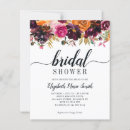 Search for gold and burgundy bridal shower invitations Rustic