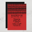 Search for spooky wedding invitations Red