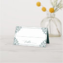 Search for emerald green place cards Elegant