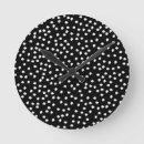 Search for black and white clocks Pet