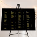 Search for black gold wedding seating charts Minimalist