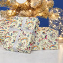 Search for unicorn wrapping paper Cute pattern