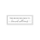 Search for this book belongs to rubber stamps Create your own