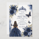 Search for butterfly sweet 16 invitations Tiara