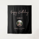 Search for happy birthday backdrops Black