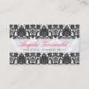 Search for damask business cards stylist