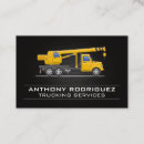 Search for crane business cards Transportation