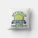 Search for retirement pillows Tennis