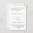 Search for holiday wedding save the dates Greenery