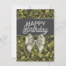 Search for military navy birthday cards Camouflage