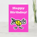Search for funny tennis birthday cards Player