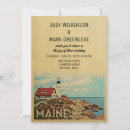 Search for lighthouse wedding invitations Maine