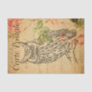 Search for owl tissue paper French