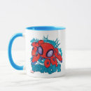 Search for spiderman mugs Glow webs glow