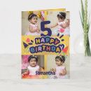Search for 5th birthday cards Modern