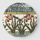 Search for stained glass clocks Flower