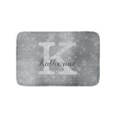 Search for metallic silver bath mats Trendy