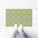 Search for blue yellow doormats Vintage