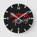 Search for red and black clocks White