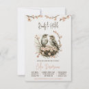 Search for bird baby shower invitations Bird's nest