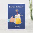 Search for beer birthday cards Cartoon
