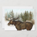 Search for moose holiday cards Nature