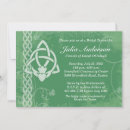 Search for irish bridal shower invitations Celtic